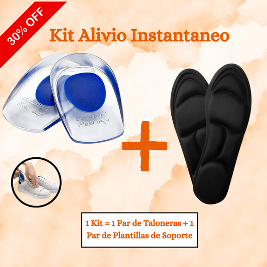 Kit de Alivio Instantaneo - TalonCare®️ + Plantilla de Soporte