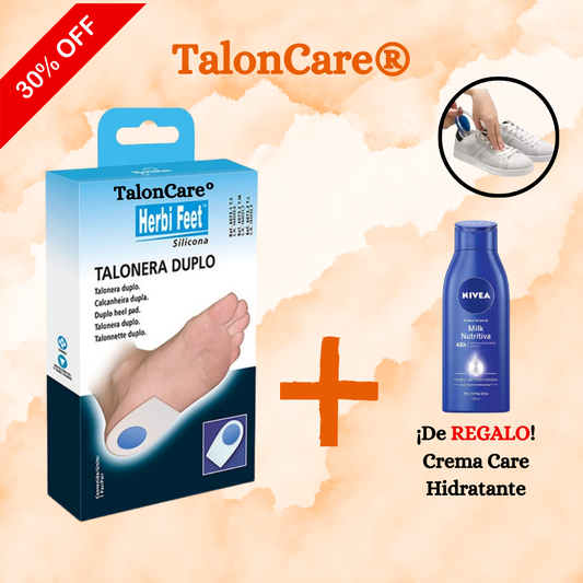 TalonCare®️ + Crema Hidratante de Regalo! - ¡La Solucion a Tu Dolor de Talon!